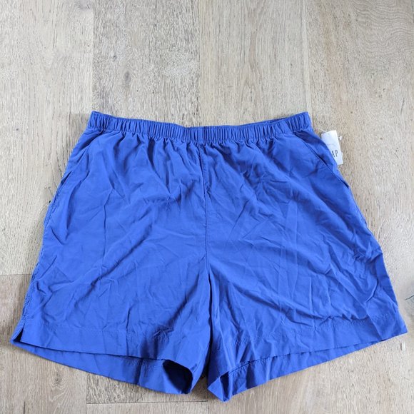 Gap recycled rec shorts blue large. - Picture 2 of 2